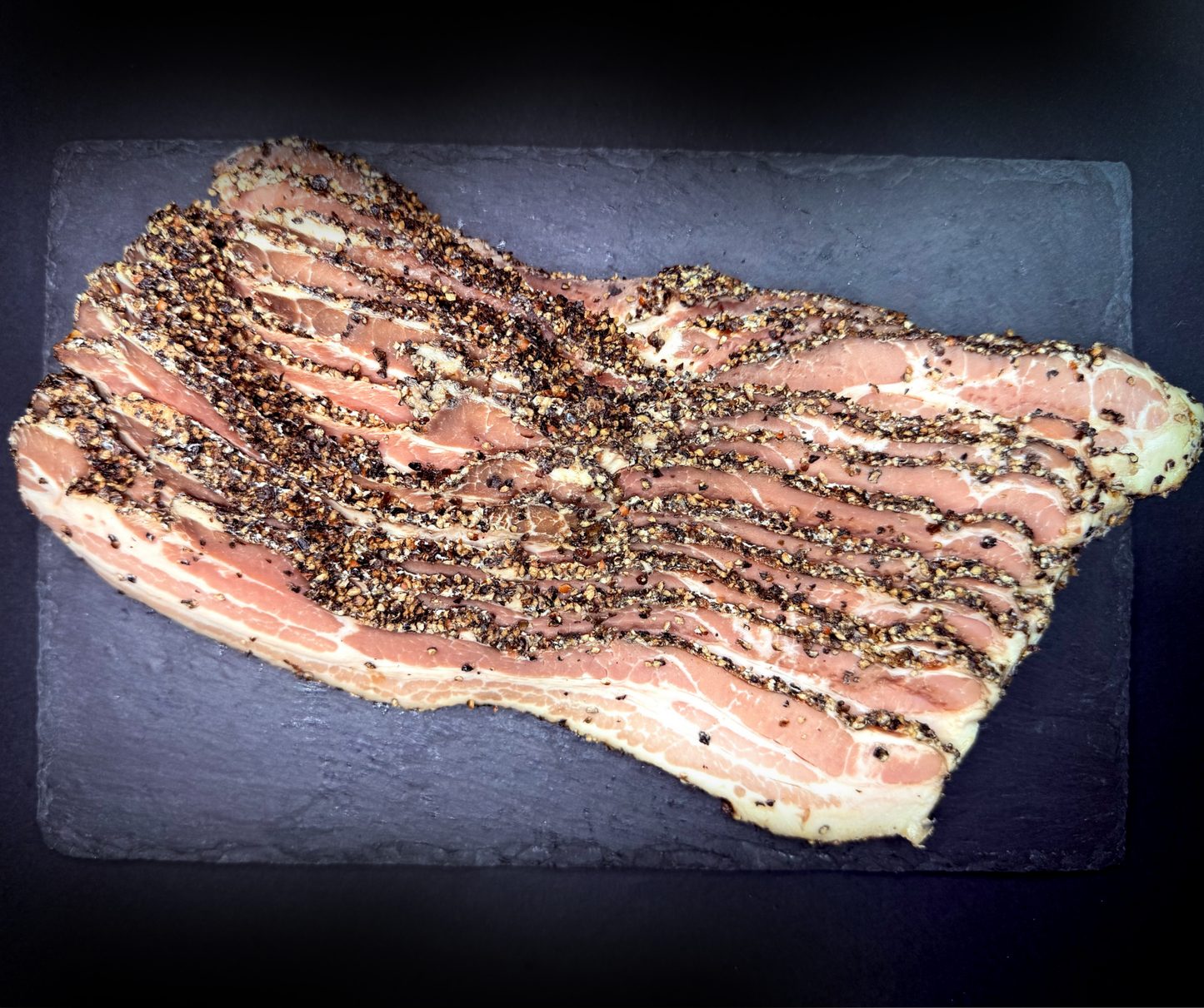Peppered Beef Bacon